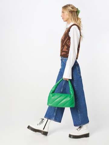 Monki Wide Leg Jeans in Blau