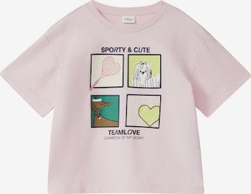 s.Oliver Shirt in Pink: front
