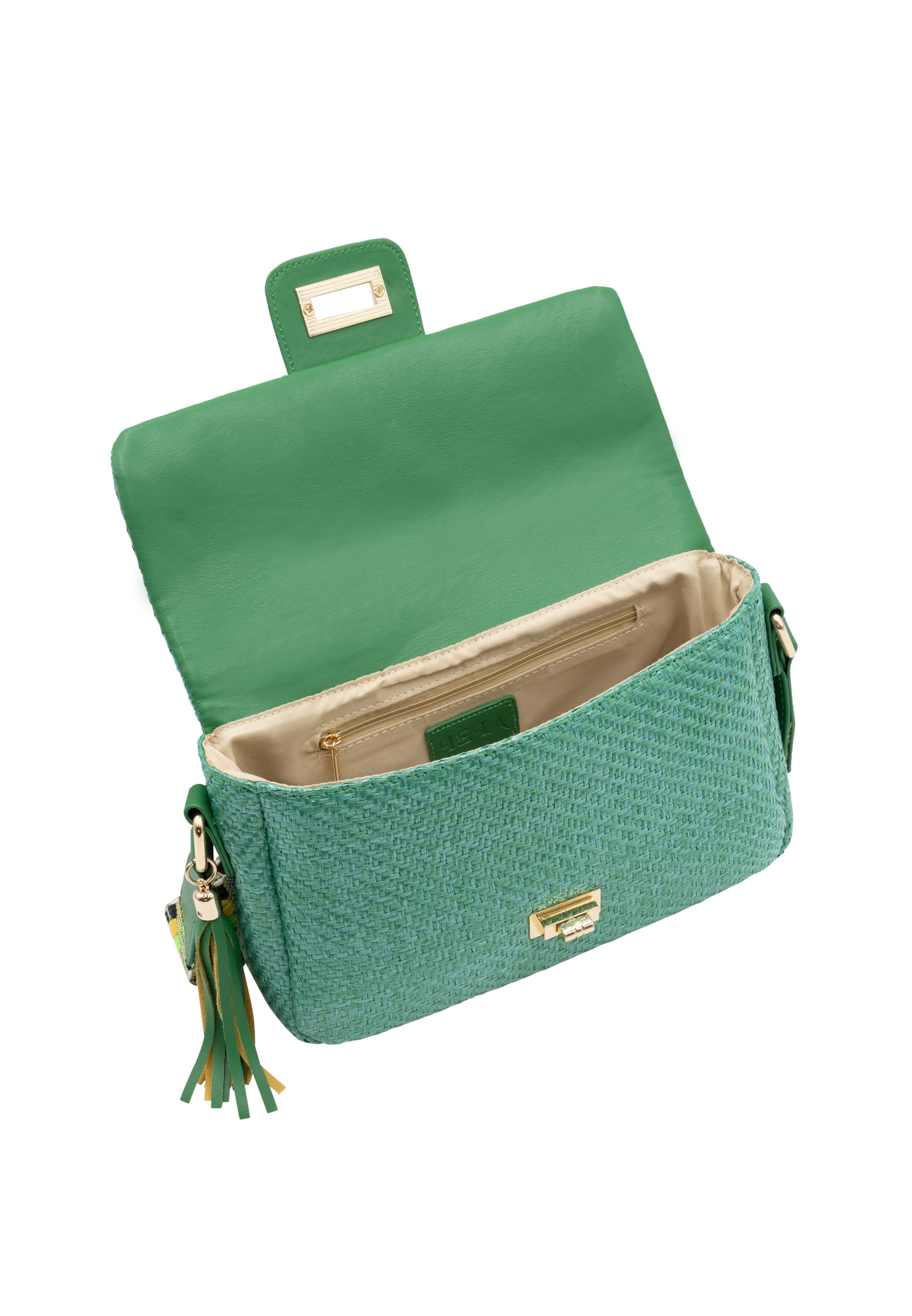 IZIA - Mala de ombro em verde