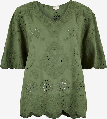 Chemisier ' ' Apricot en vert : devant