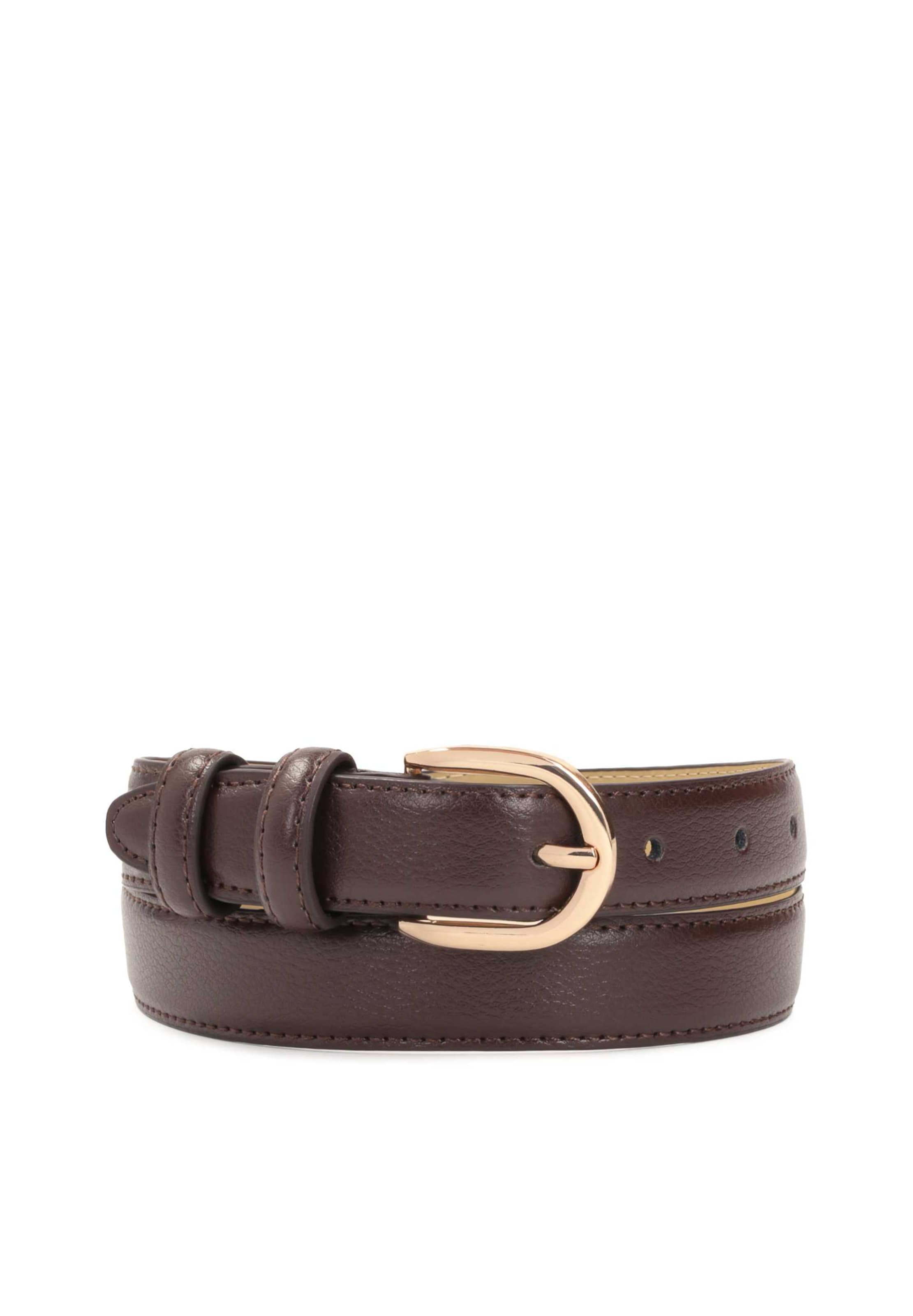 Cintura Kazar di colore marrone scuro, Visualizzazione prodotti