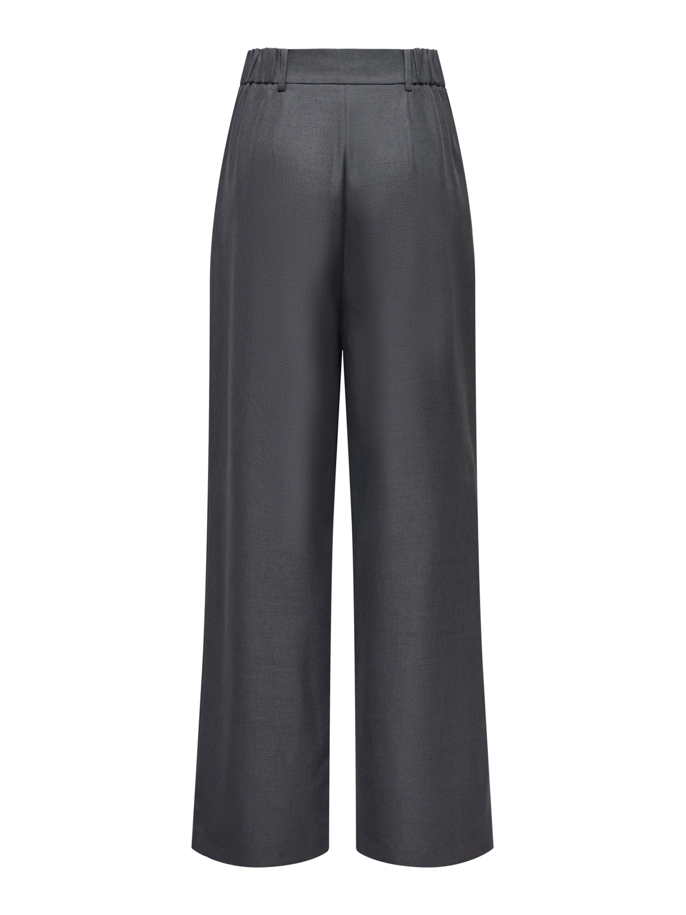 ONLY Wide Leg Hose 'ONLLinda' in Grau