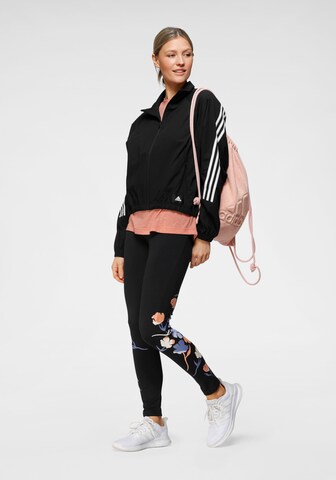 ADIDAS SPORTSWEAR Skinny Športové nohavice - Čierna