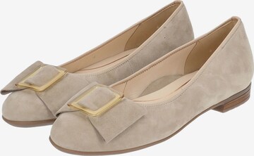 ARA Ballet Flats in Beige