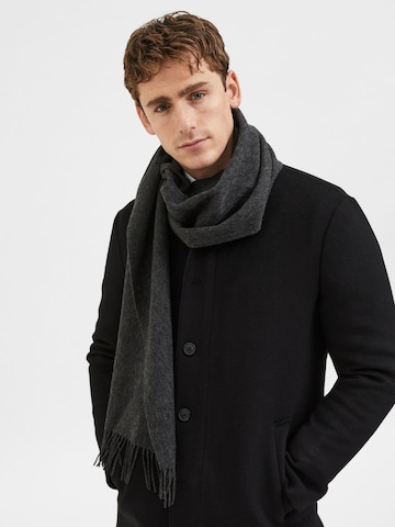 SELECTED HOMME Scarf 'TOPE' in Grey: front
