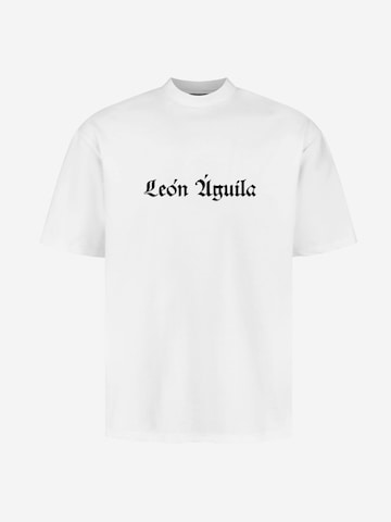 leon aguila Shirt 'Amsterdam' in White: front