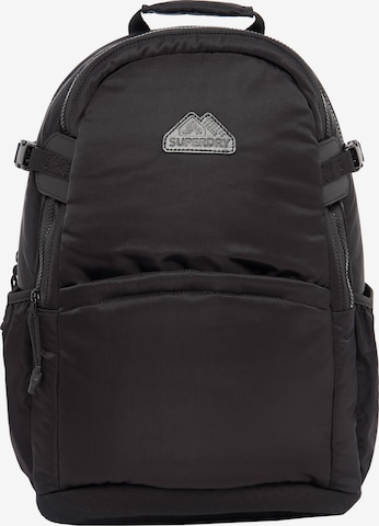 Superdry Backpack in Black: front