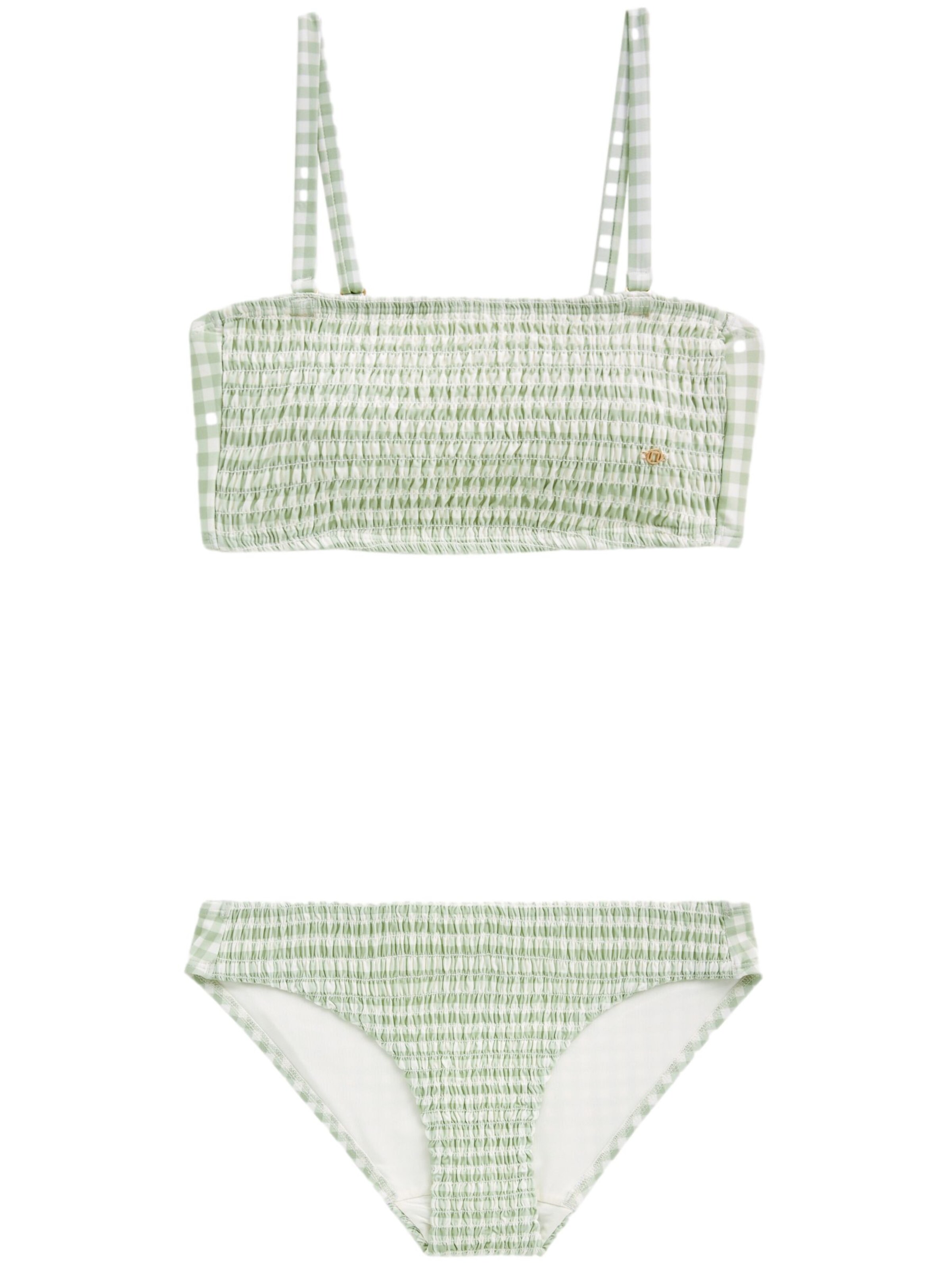 Next Bandeau Bikinitop in Grün