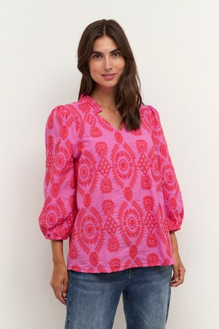 CULTURE Blouse 'Utia' in Pink: front