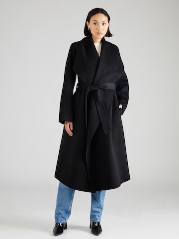 IVY OAK Between-seasons coat 'CARRIE ROSE' in Black: front