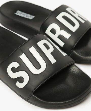 Superdry Strand-/badschoen in Zwart