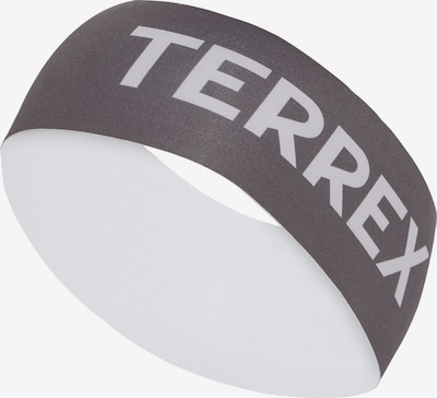 ADIDAS TERREX Bandeau de sport 'Climacool' en gris clair / gris foncé, Vue avec produit
