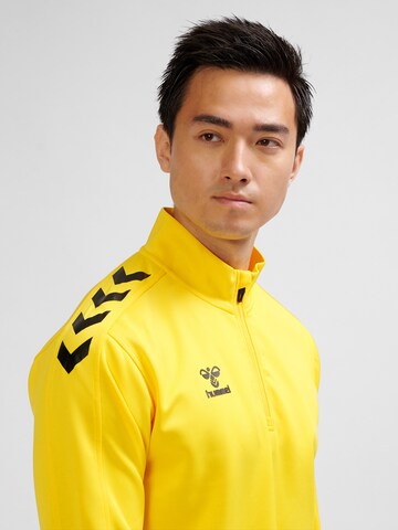 Sweat de sport 'Core XK' Hummel en jaune