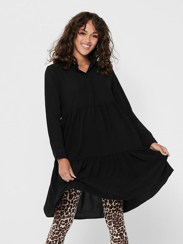 JDY Shirt Dress 'Piper' in Black