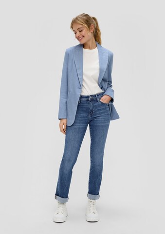 s.Oliver Bootcut Jeans 'Beverly' i blå