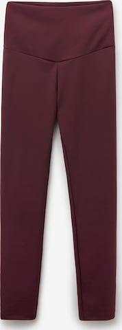 Tezenis Skinny Leggings in Red: front