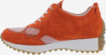 WALDLÄUFER High-Top Sneakers in Orange: front