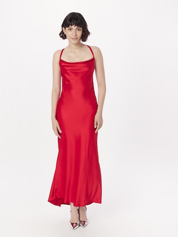 Jarlo - Vestido de noche 'Bibi' en rojo: frente