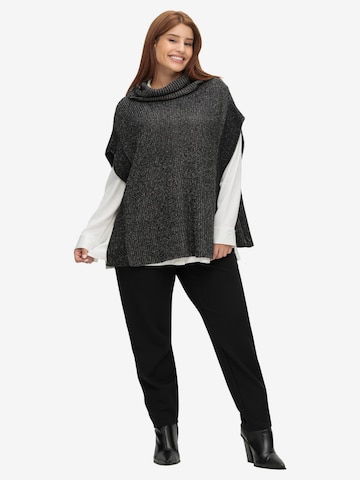 SHEEGO Pullover in Schwarz