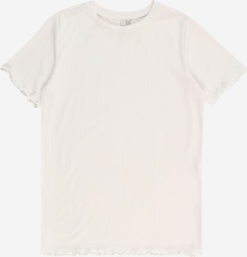 Pieces Kids Shirt 'DORA' in Wit: voorkant
