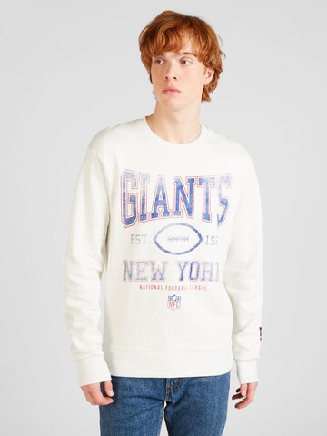 Springfield Sweatshirt 'NFL GIANTS' in Grau: predná strana