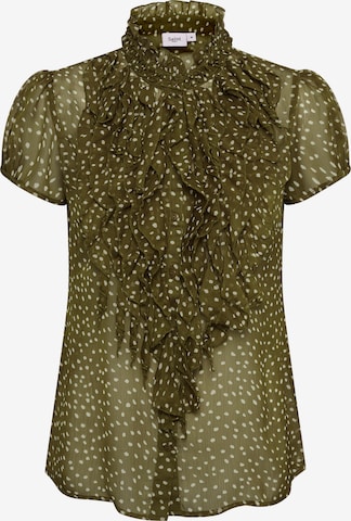 SAINT TROPEZ Blouse 'Lilja' in Green: front