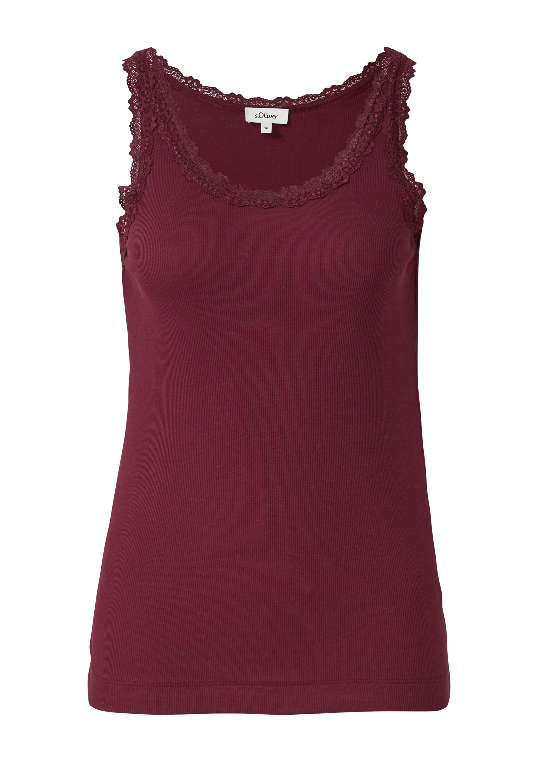 s.Oliver Top in Rot: Vorderseite