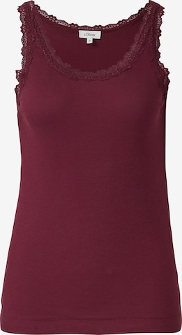 Haut s.Oliver en rouge : devant