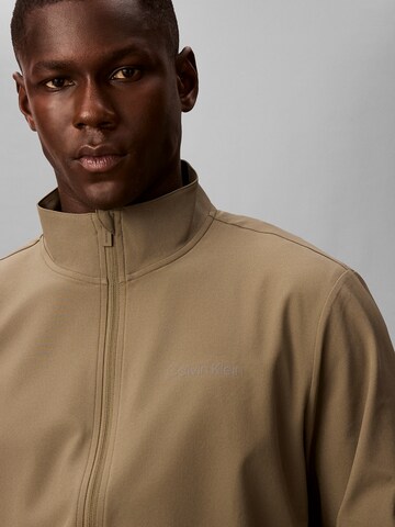 Calvin Klein Sport Sweatjacke in Grün