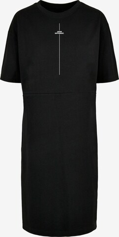 Merchcode Dress 'Think Different' in Black: front