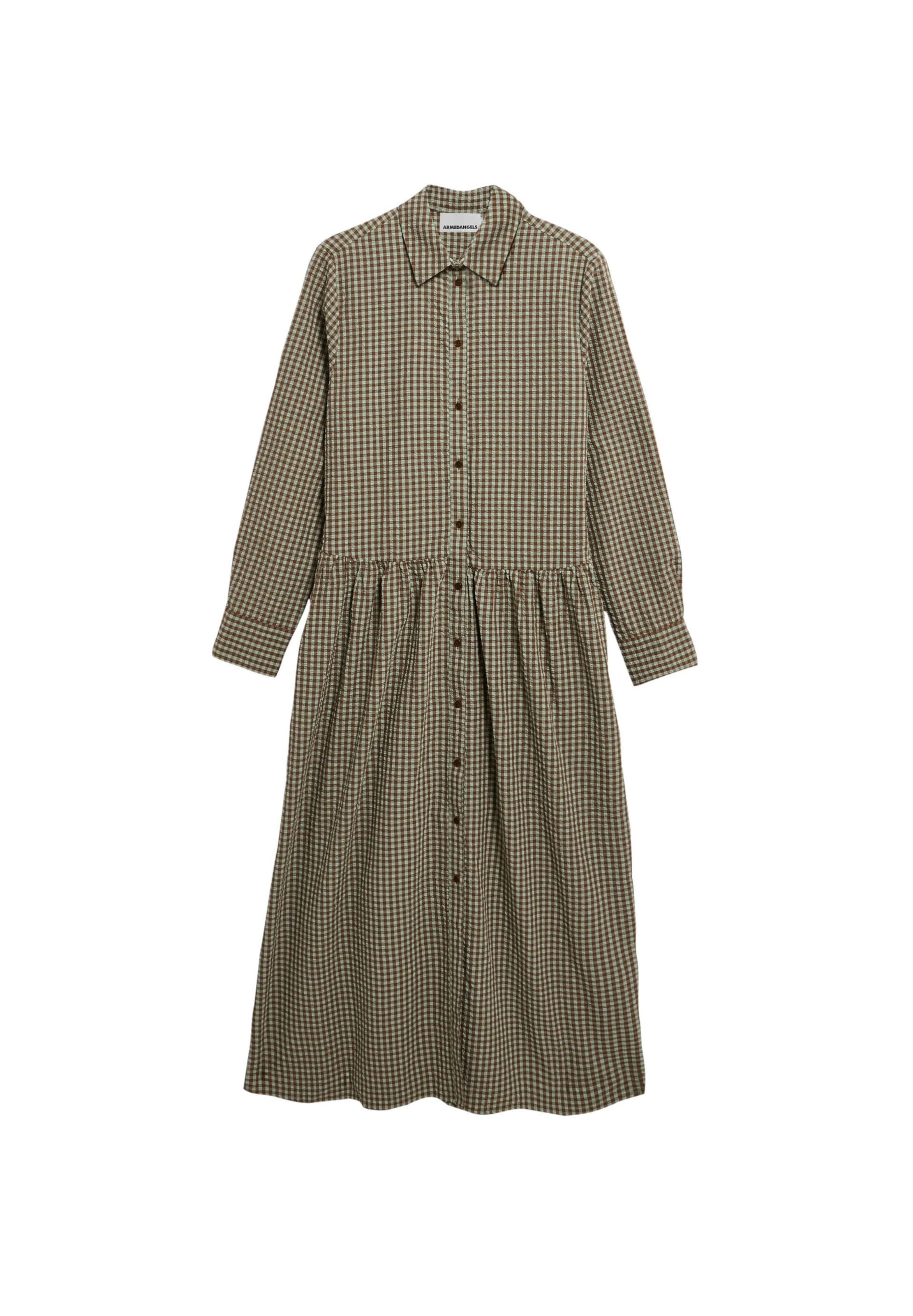 ARMEDANGELS Robe en marron / kaki, Vue avec produit