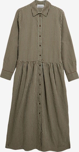 ARMEDANGELS Kleid VICHY SEERSUCKER in 40 in braun / khaki, Produktansicht