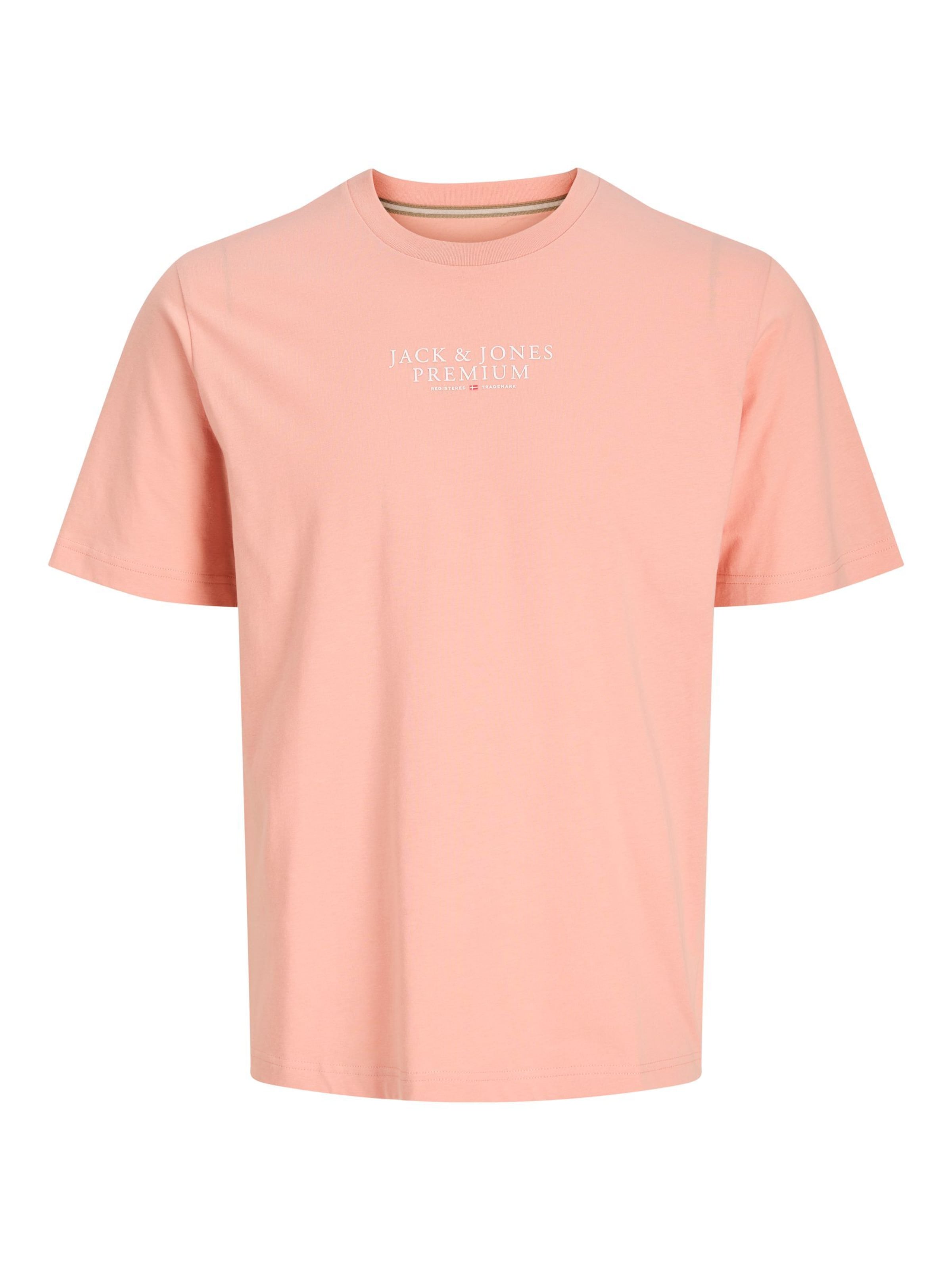 Maglietta di Jack & Jones Premium in rosa: frontale