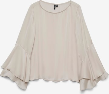 VERO MODA Bluse 'VMLiva' i grå: forside