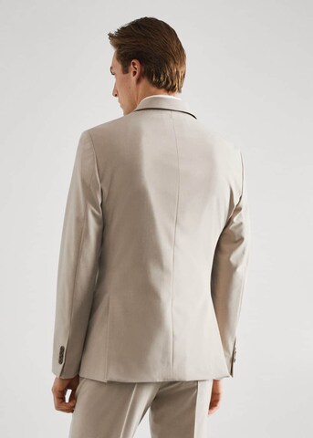 MANGO MAN Regular Fit Sakko 'Brasilia' in Beige