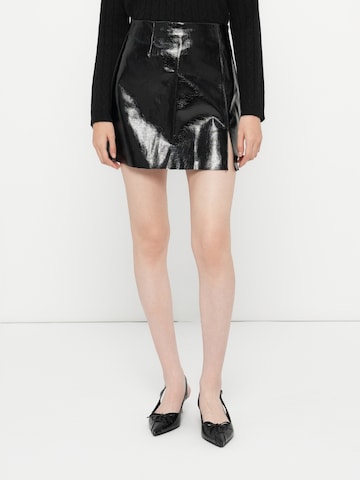 Jupe 'VMNELLY' VERO MODA en noir : devant