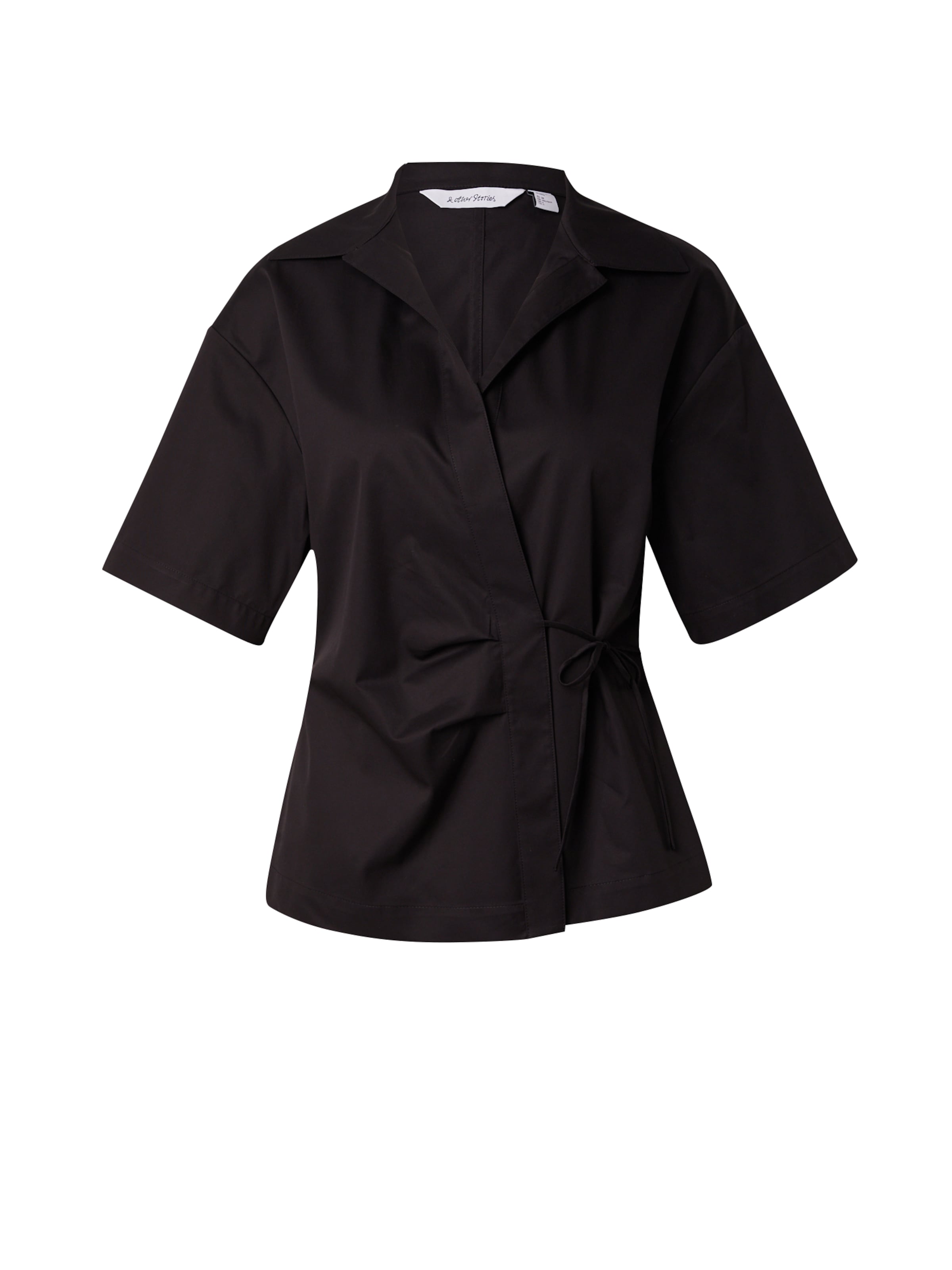 & Other Stories - Blusa en negro: frente