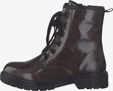 MARCO TOZZI Lace-Up Ankle Boots in Brown