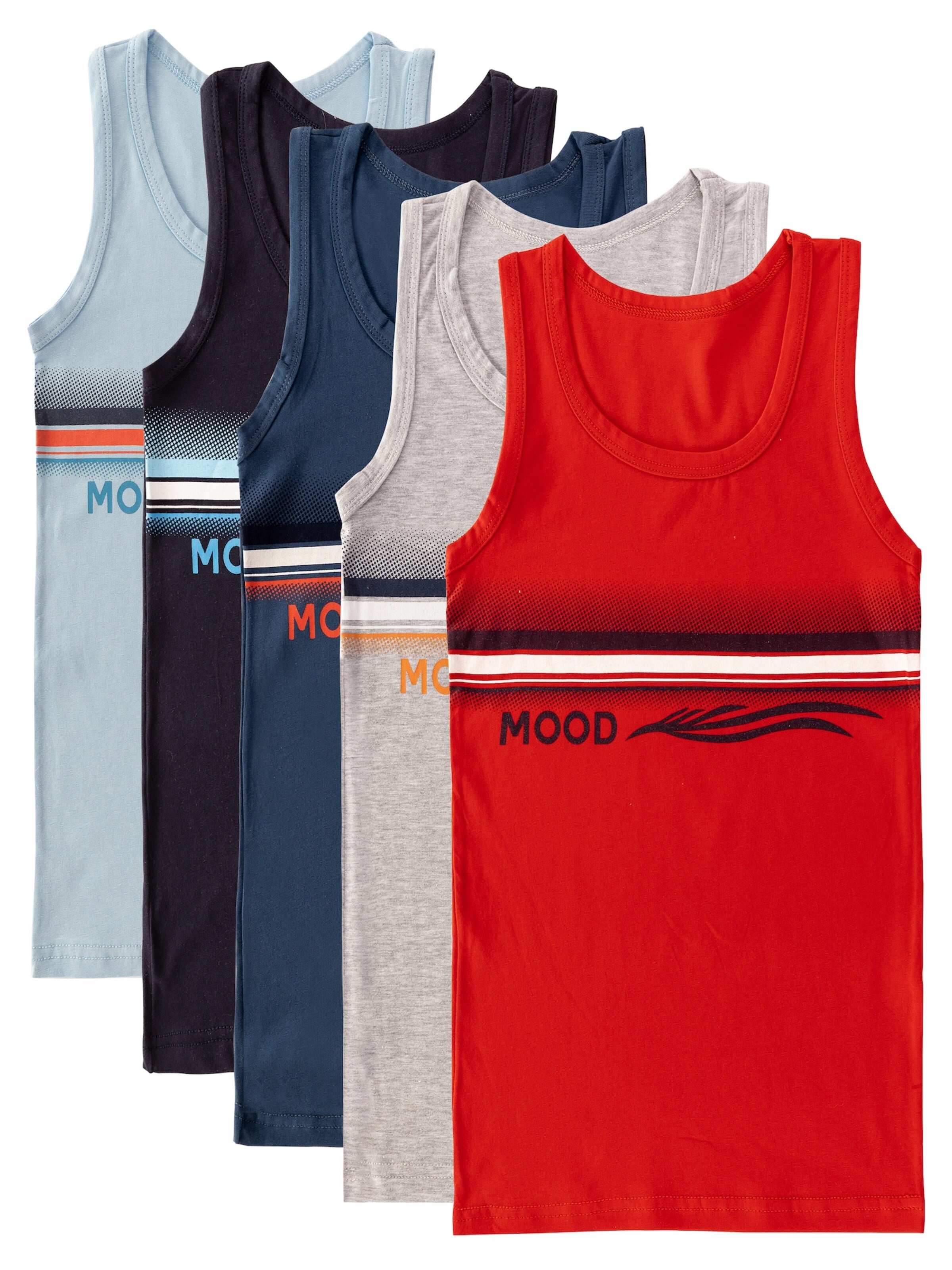LOREZA - Camiseta térmica 'Jungen Unterhemden Carlos' en Mezcla de colores: frente
