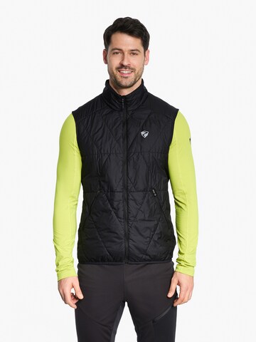 ZIENER Sportweste 'Nario' in Schwarz: Vorderseite