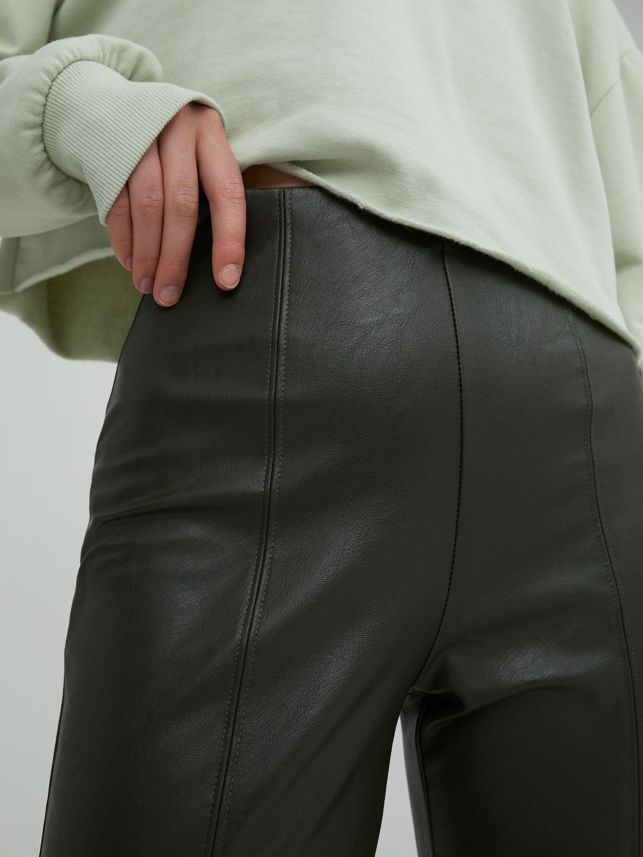 EDITED Leggings 'Teresa' vert