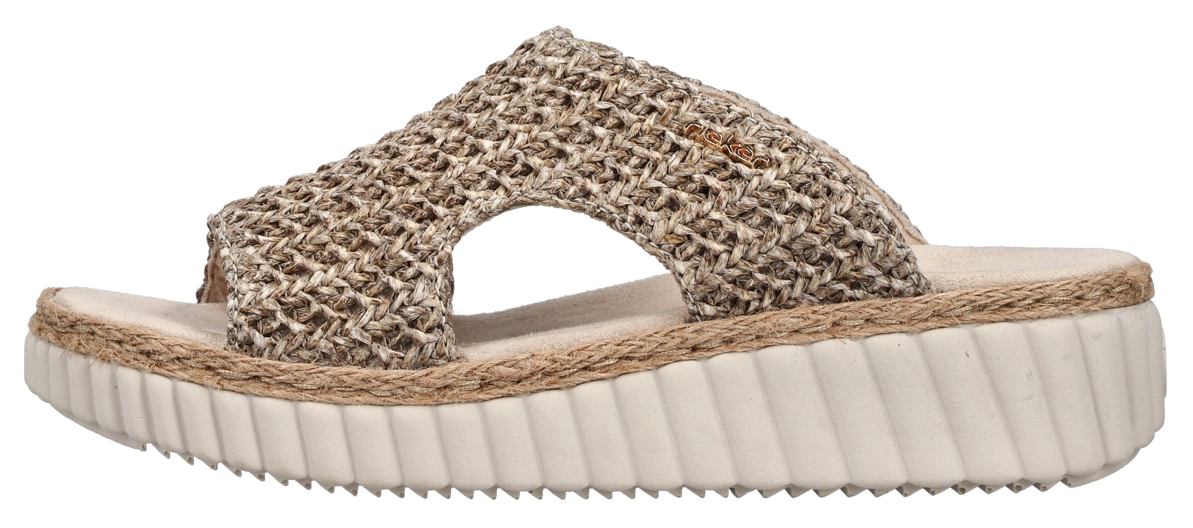Rieker Mules in Beige