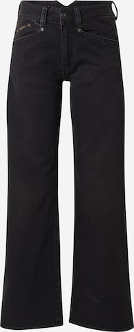 melns Herrlicher Standarta Džinsi: no priekšpuses