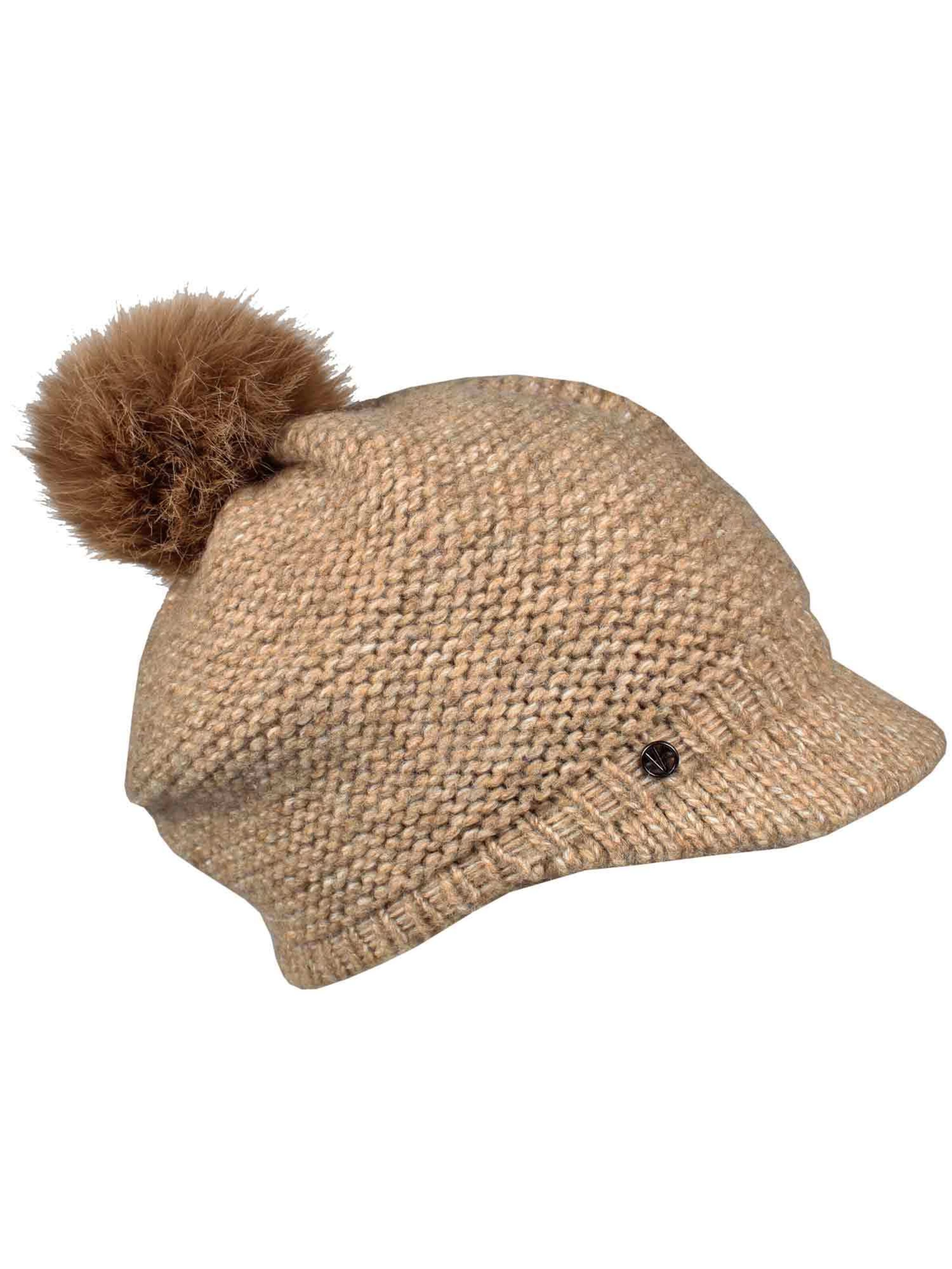 LOEVENICH Beanie in Beige