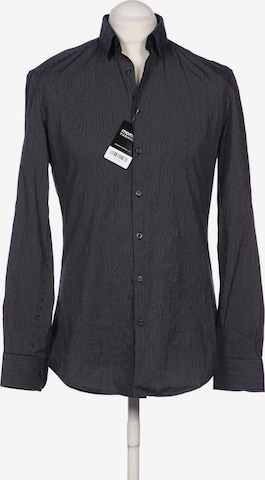 JAKE*S Button Up Shirt in M in Black: front