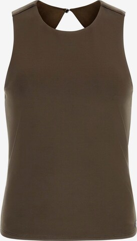 GUESS Top in Brown: front
