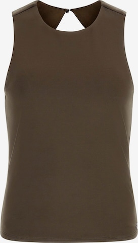 GUESS Top in Brown: front