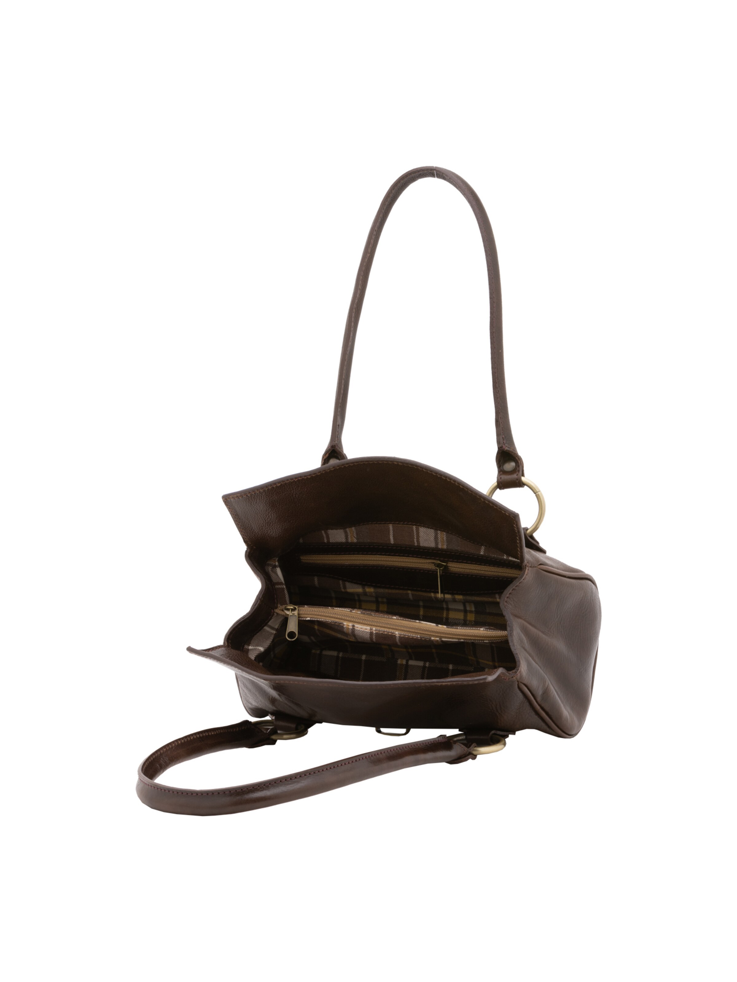 Borsa a mano 'False' di Viola Castellani in marrone