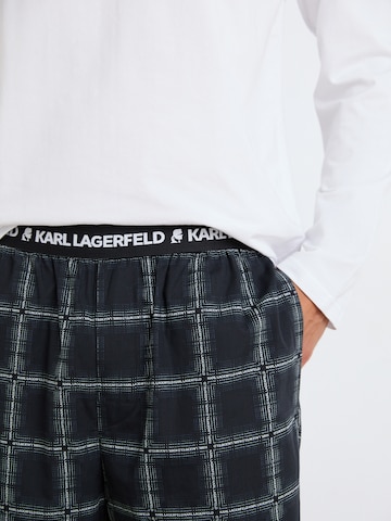 Karl Lagerfeld Pajamas long in Black