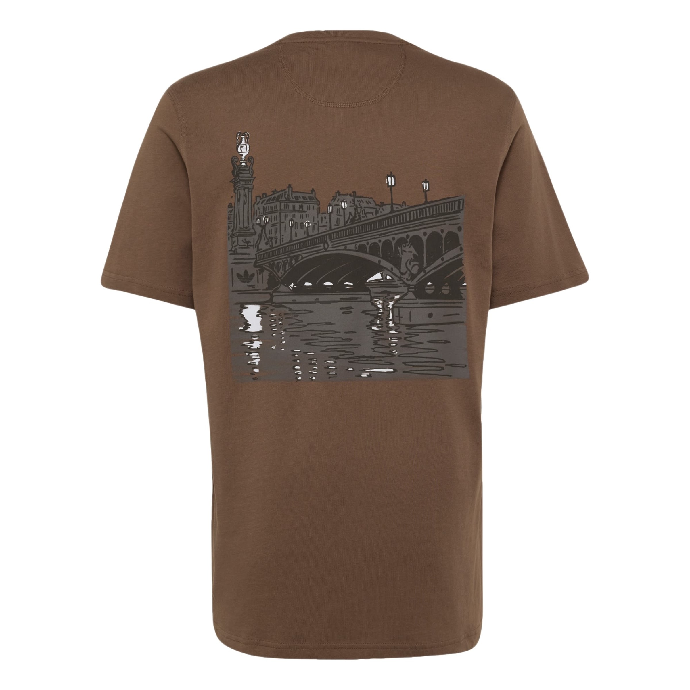 ADIDAS ORIGINALS - Camiseta 'Paris BG' en marrón